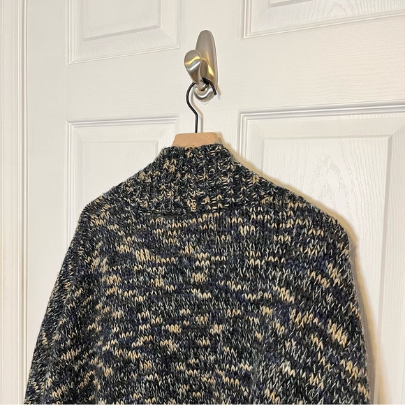 ✧･ﾟneutral knit poncho cardigan - Picture 6 of 7